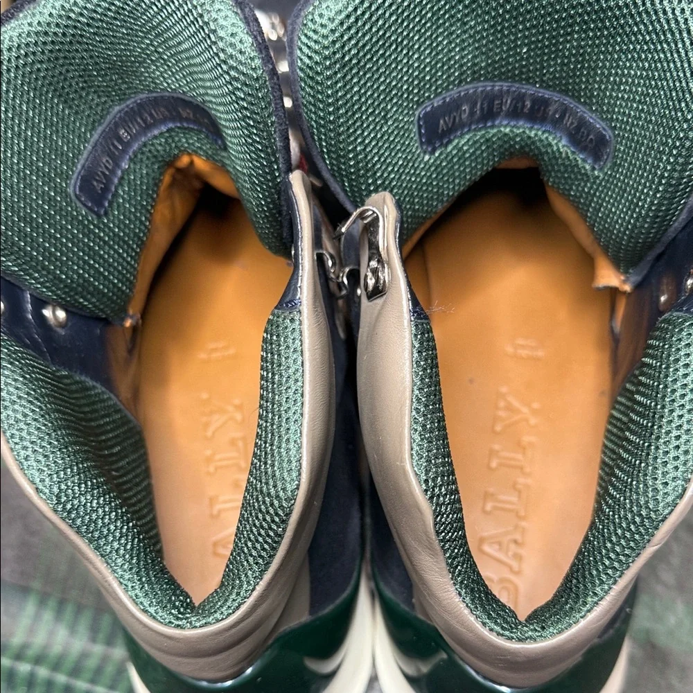 Bally Avyd Men's Navy High-Top Sneakers - Picture 5 of 12